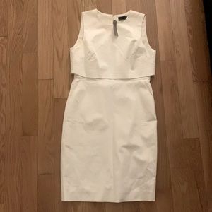 New J Crew white dress